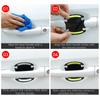 8Pcs/Set Self-Adhesive Car Door Guard Reflective Door Handle Protective Film  Driving Safety