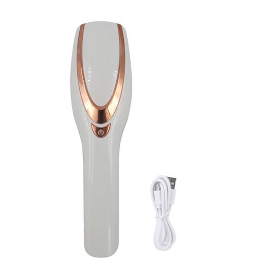 Щетка для роста волос Электрический массажер для кожи головы Красный Синий Светотерапия Профессиональное лечение истонченных волос Вибрационный прибор для ухода за волосами Расческа