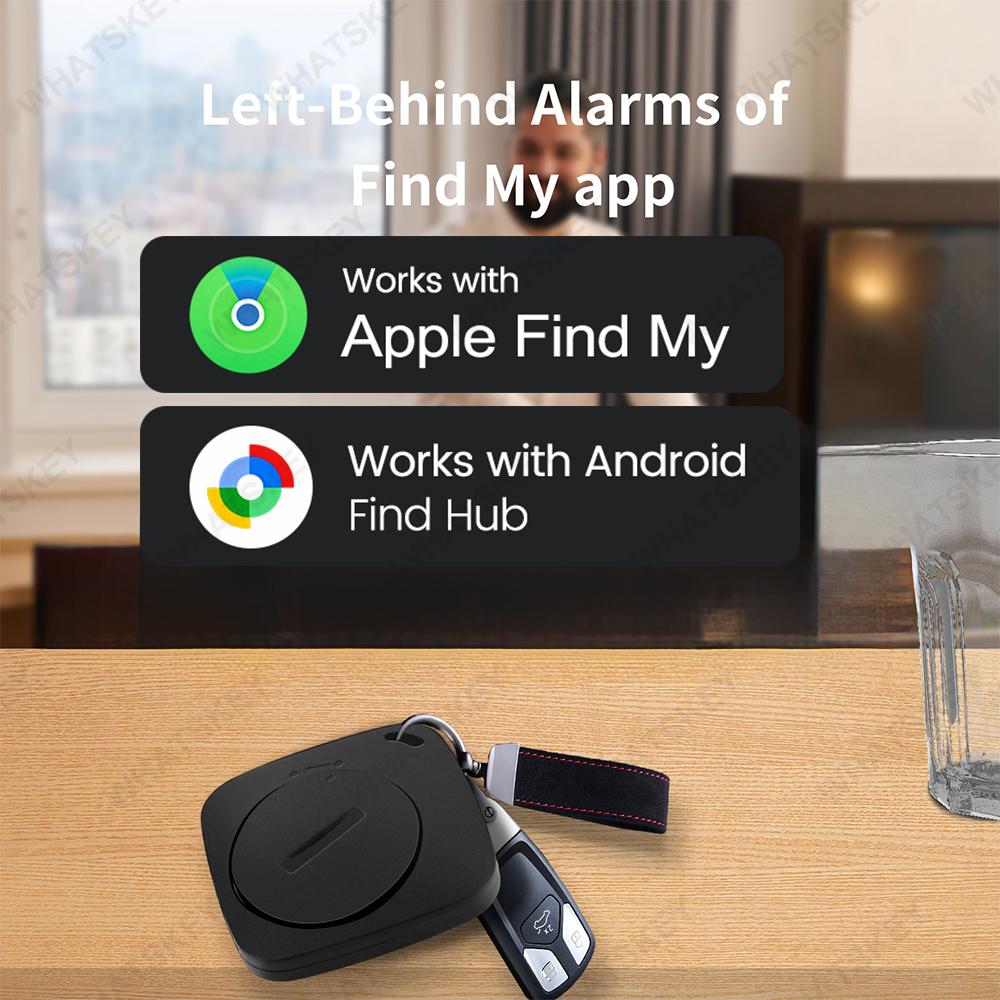 Двойная система Google Find My GPS-трекер Работает с Android IOS Google Location GPS-трекер Отслеживание Поиск ключей Защита-Безопасность