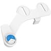 Dual Spray Bidet Toilet Seat - Slim Cold Water Non-Electric with Self-Cleaning Nozzles (Frontal & Back Wash)