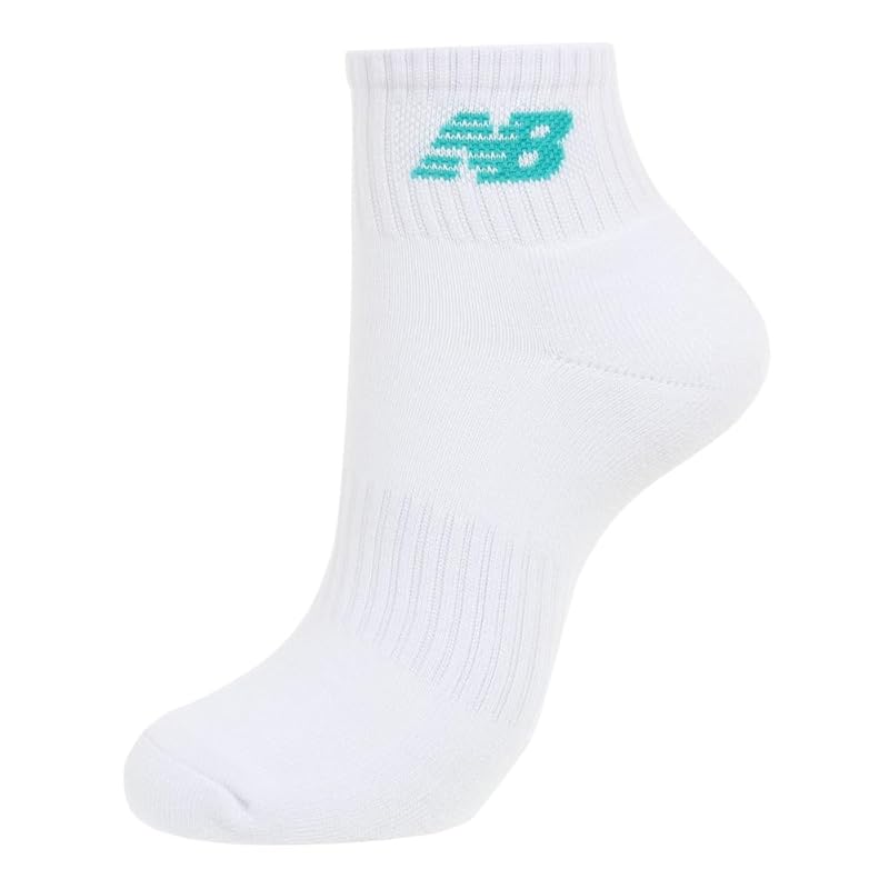 [New Balance] носки/носки Носки средней длины 3P (LAS35705) мужской ВМ (Белый Мульти) XL