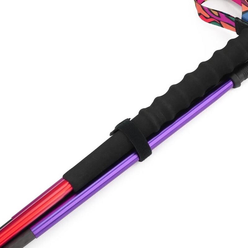 ML Lightweight 4-Section Folding Aluminum Trekking Pole