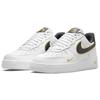 Nike Air Force 1 07 LV8 Metallic Swoosh Pack — белые мужские кроссовки с металлическим золотом, черные DA8481-100
