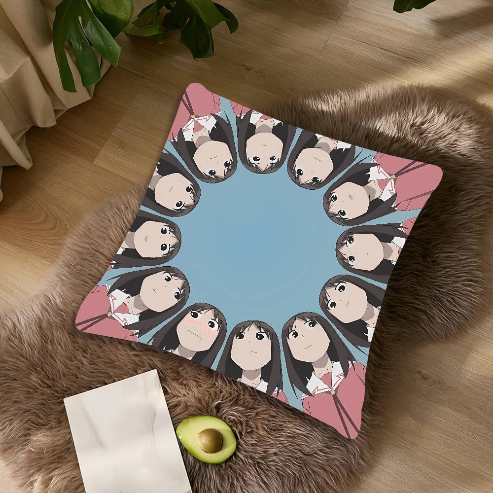 Забавный Милый Горячий Аниме A-AzumangaS Daioh Наволочка Декор Домашняя Декоративная Наволочка для Подушки на Диван Подушка для Кемпинга