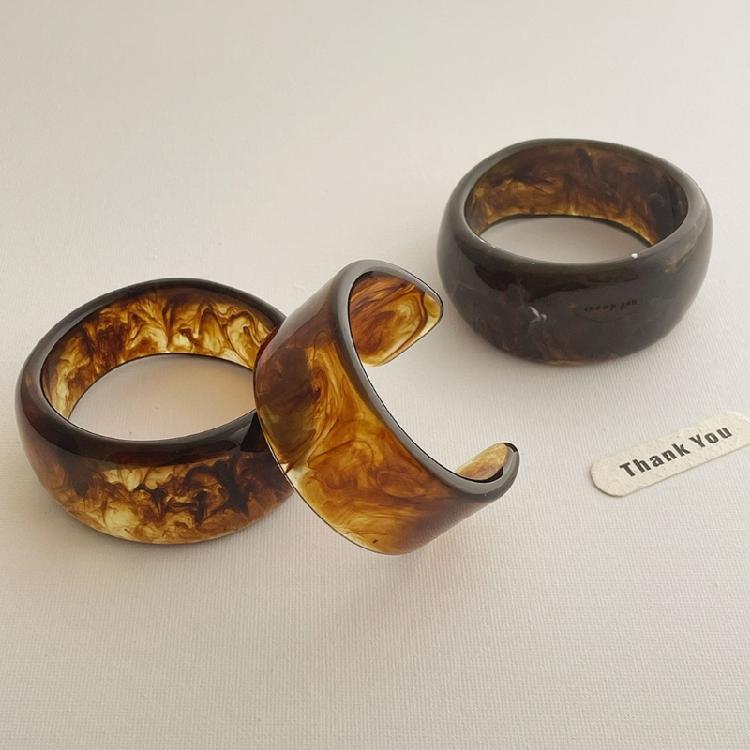 Разноцветные Широкие Смоляные Браслеты Геометрические Неправильные Браслеты Широкий Геометрический Напульсник Смоляная Текстура Наручные Украшения для Женщин