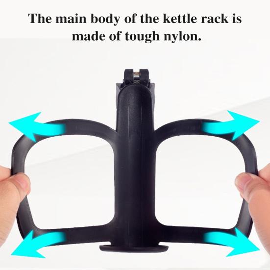 Гироскопический держатель для стакана с регулируемым ремнем, вращающийся на 360 градусов, непроливающийся, универсальный держатель для коляски, велосипеда, самоката, бутылки с водой и напитками