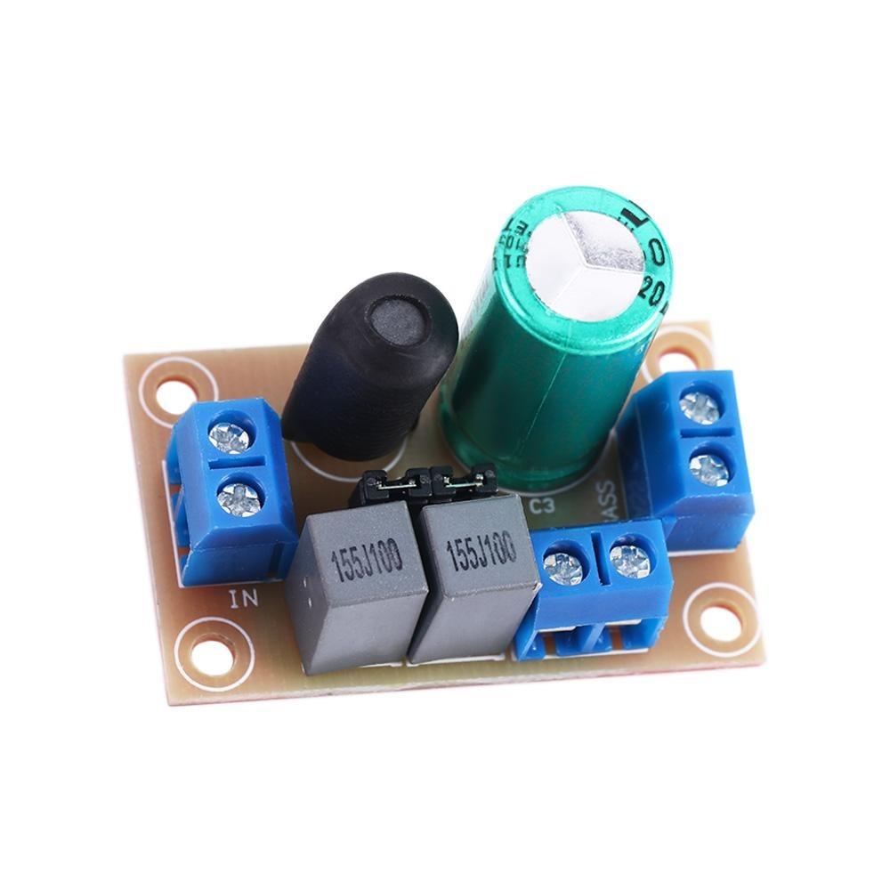 E6K1 Adjustable HiFi Easy Install Crossover Filter Audio Frequency Divider Speaker 2 Way