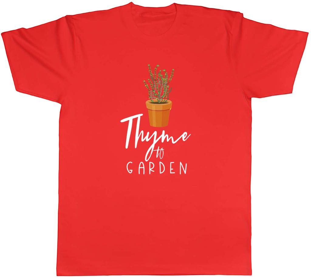 Thyme To Garden Gardening Unisexs Unisex TShirt Tee Gift