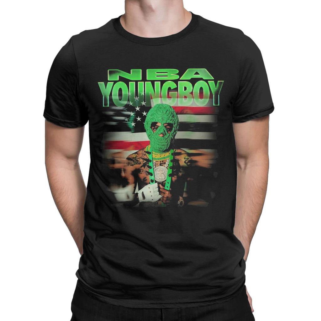 Футболка для мужчин и женщин с графическим принтом Rapper Young Boy Never Broke Again MASA Tour 2025 Хлопковая одежда