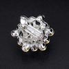 Brooch Pin Alloy Flower Brooch Pin for Wedding