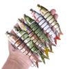 Swimbait 11g 16g 27g Multi Joint Lure Sinking Bionic Fish Swimming Pesca Bass Treble Hook Carp Fishing Tackle Hard Bait