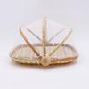 Food Tent Mesh Anti-deform Bamboo Woven Eco-friendly Portable Dishes Cover Kitchen Supplies