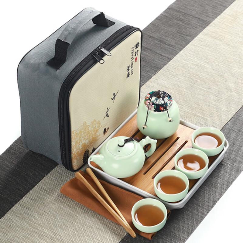 Jun Shiqi WA Portable Kung Fu Travel Tea Set