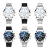 Мужские Аналоговые Стильные Кварцевые Наручные Часы Деловой Стиль Модная Декорация Подарок