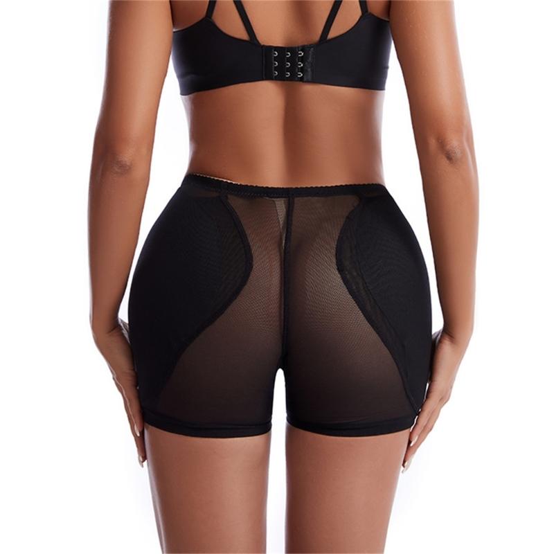 Padded Hip Enhancer for Women Shapewear Butt Lifter Underwear Push Up Panties High Waist Tummy Control Mesh Body Shaper