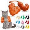 Cat Muscle Arm Costume 3D Printed Cat Neck Arm with Muscle Funny Cat Neck Hanging Decoration Halloween Birthday Party Supplies
