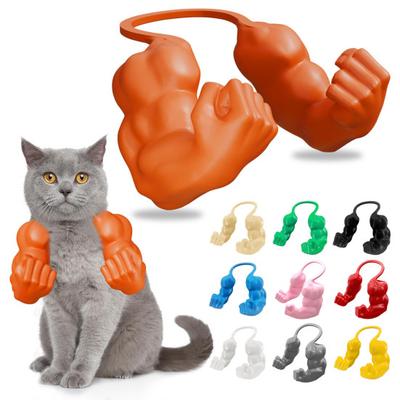 Костюм кошачьей мышцы руки, 3D-принтованная кошачья шея-рука с мышцей, забавная кошачья шея, подвесное украшение, принадлежности для Хэллоуина, дня рождения