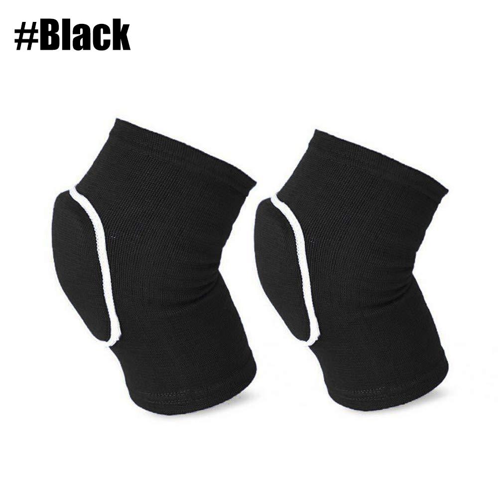 1 пара детских наколенников для танцев, волейбола, наколенники с противоскользящей губкой, защита колена для юношей, девочек, мальчиков, спортивных танцев