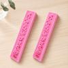 Silicone Cake Border Mold Heat Resistant Chocolate Mold Durable Fondant Mold  Cake Decorating