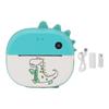 Instant Print Camera Cute Dinosaur Shape 48MP 2.0 Inch Screen Thermal Print Camera with Print Paper