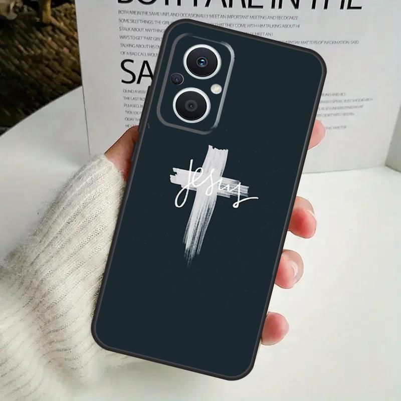 Jesus Phone Case For OPPO Reno 8T 14F 13 F 12 11 10 14 Pro 7 8 Lite OPPO Find X8 X6 X5 X9 Pro Cover