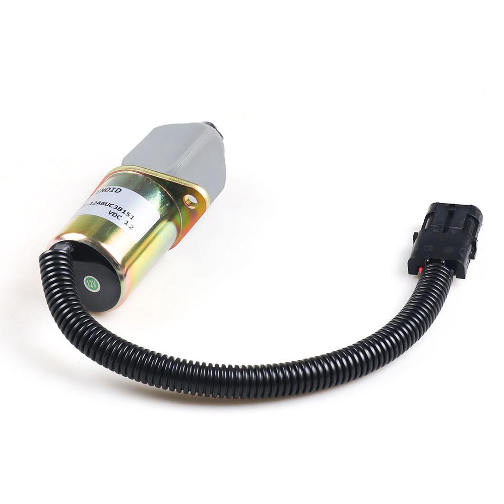 12 В отключение подачи топлива запорный электромагнитный клапан 1753ES-12A6UC3B1S1 для Cummins для Yanmar для Kubota SA-3665-12