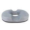 Donut Pillow with Gel Layer Ergonomic Breathable Hollow Office Chair Cushion Pad for Long Sitting