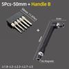 Triangle Head Screwdriver Bit Set Magnetic 1/4" Hex S2 Steel Security Triangular Screw Driver Bits Ratchet Wrench Hand Tools