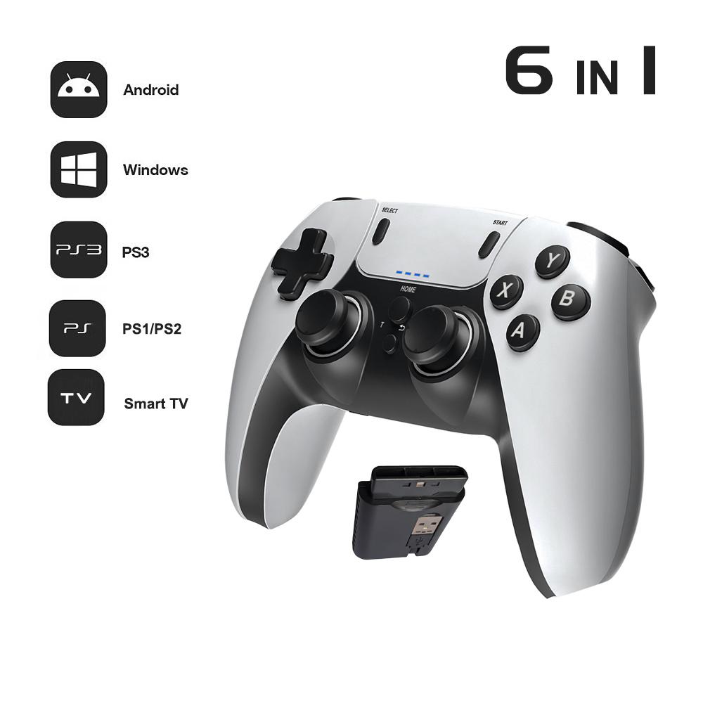 Беспроводной игровой контроллер для PS1 PS2 PS3 PC Android Беспроводной контроллер Видеоигра Ручная игровая консоль Развлекательный геймпад