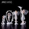 Fairy Beauty Angel Ornaments Resin Doll Cute Girl Wedding Gift Decorative Home Accessories Things For Room Decoration