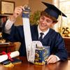 Yousheng 2026 Копилка для выпускного для денежного подарка с вытягиванием, Поздравляем выпускника, Держатель для денег с вытягивающейся карточкой, Подарок на выпускной 2026 года для вечеринки