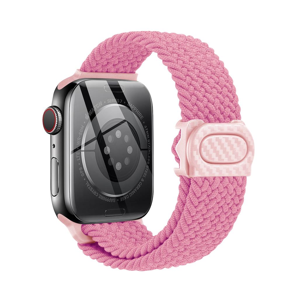 Плетеный ремешок для Apple Watch Series 10 9 8 7 6 5 4 se Ultra 2 49мм 46мм 42мм 44мм 40мм 45мм 41мм Correa Браслет Ремешки iWatch