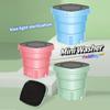Folding Washer Portable Underwear Socks Washing Machine Home Travel Camping Cleaning Machines