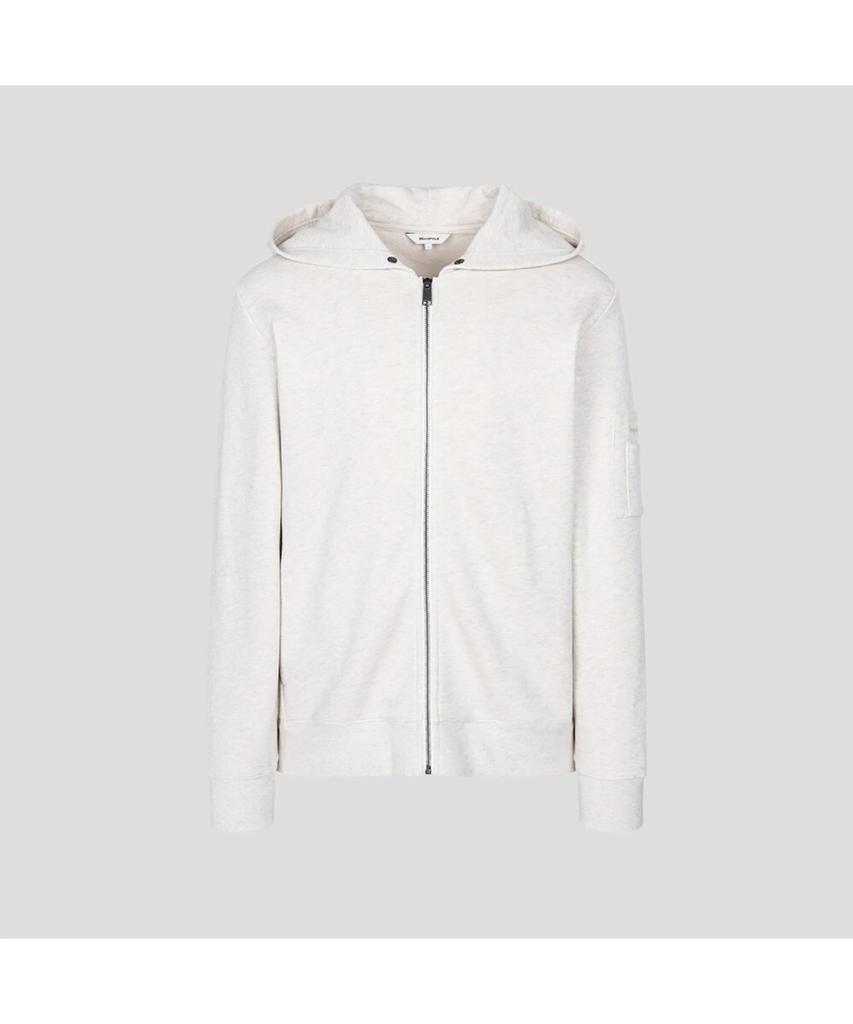 Мужская толстовка Beanpole на молнии цвет слоновой кости (Bc4841C070)