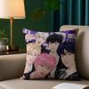 Стиль K-pop P-Plave Наволочка Короткий Плюш Печать Чехол для Подушки Квадратные Подушки для Дивана Декор Дома