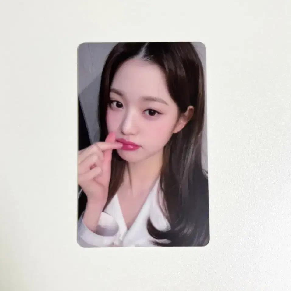 IVE Wonyoung casual clothes lucky draw Love Dive photocard Jang Won-young POB Saboknyeong