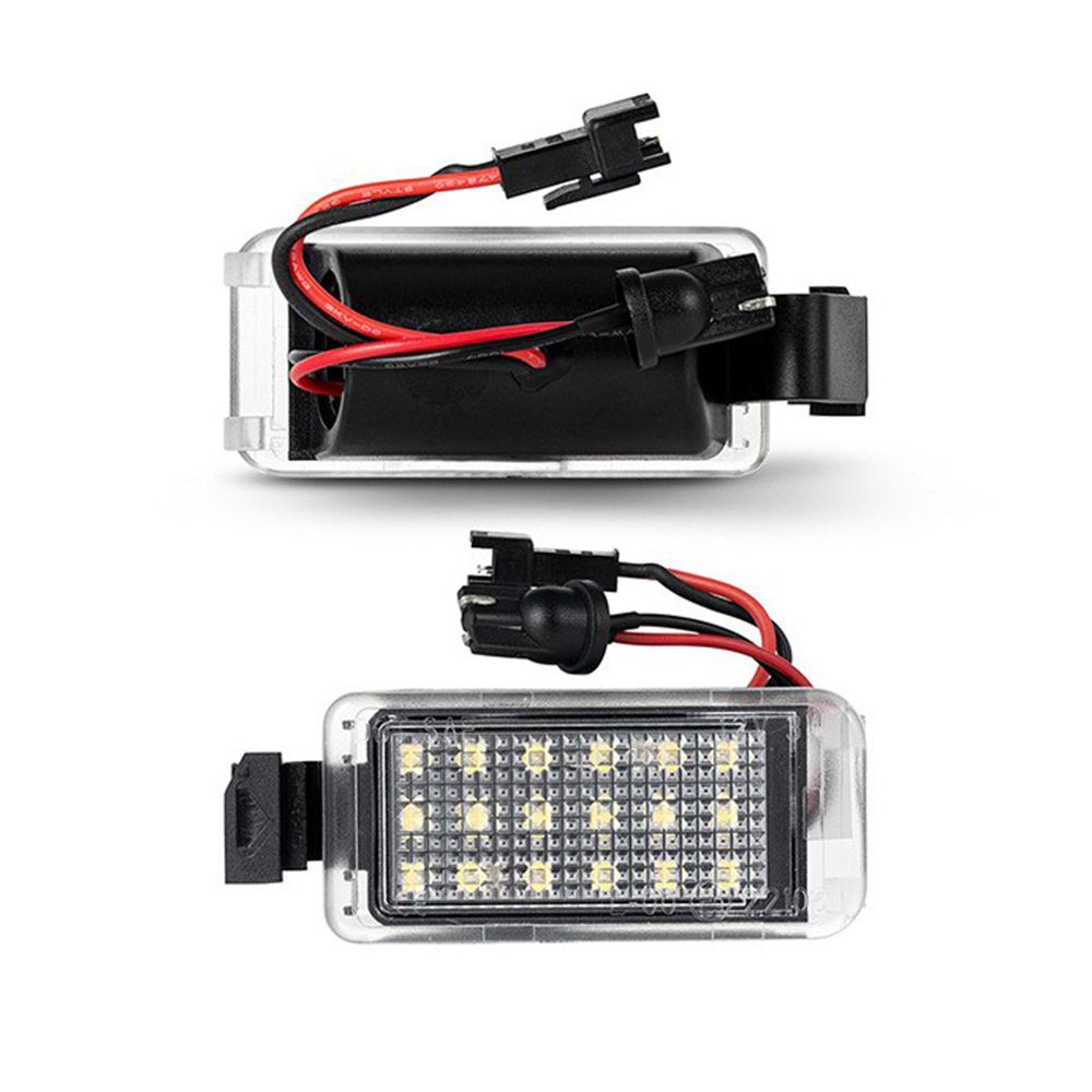 White LED License Plate Light Tag Lamp Pair For Chevrolet Camaro 2010-2013