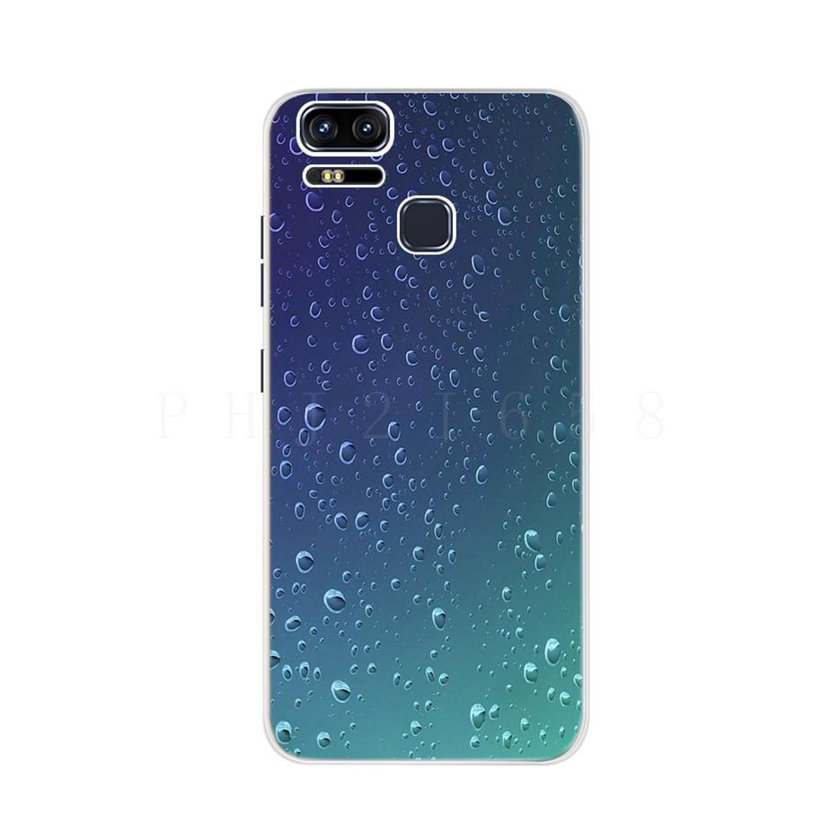 Чехол для Asus Zenfone 3 Zoom ZE553KL Zenfone Zoom S Z01HD Z01HDA Силиконовый Мягкий ТПУ Задняя Крышка Чехлы Для Asus ZE553KL Funda
