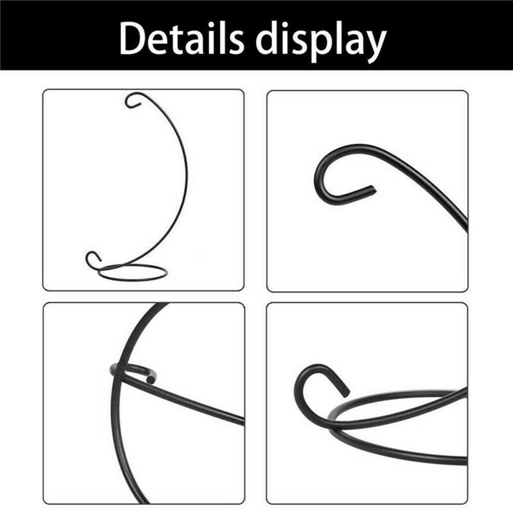 Iron Stand Decorative Hanging Bauble Tree Plant Light