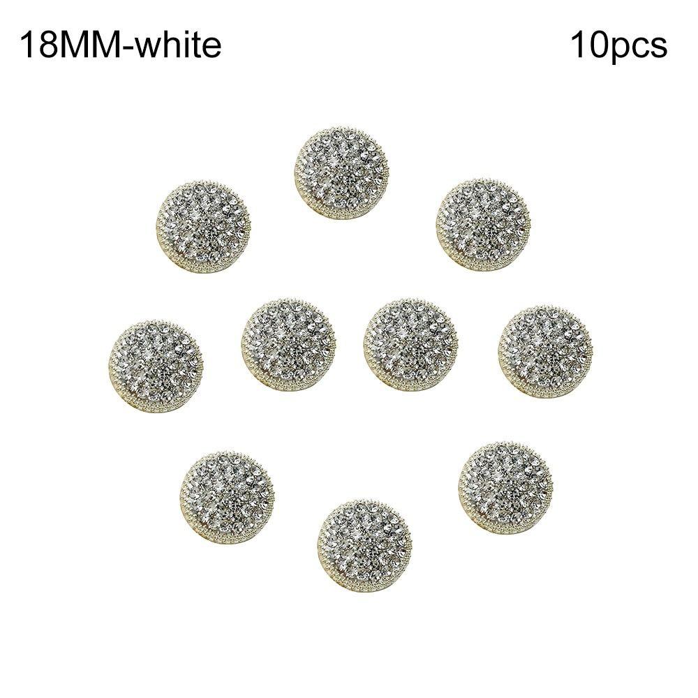 Quality DIY Clothing Decoration Metal Rhinestone Buttons Sewing Button Shirt Buttons Needlework