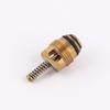 Backwards Compatible With R 134A R 12 Systems 10pcs A C Valve Core Brass Practical Air Conditioning Installation
