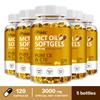 Pslalae Pure MCT Oil Capsules, Nutritional Supplement, High Absorption Rate, Suitable for Both Men and Women