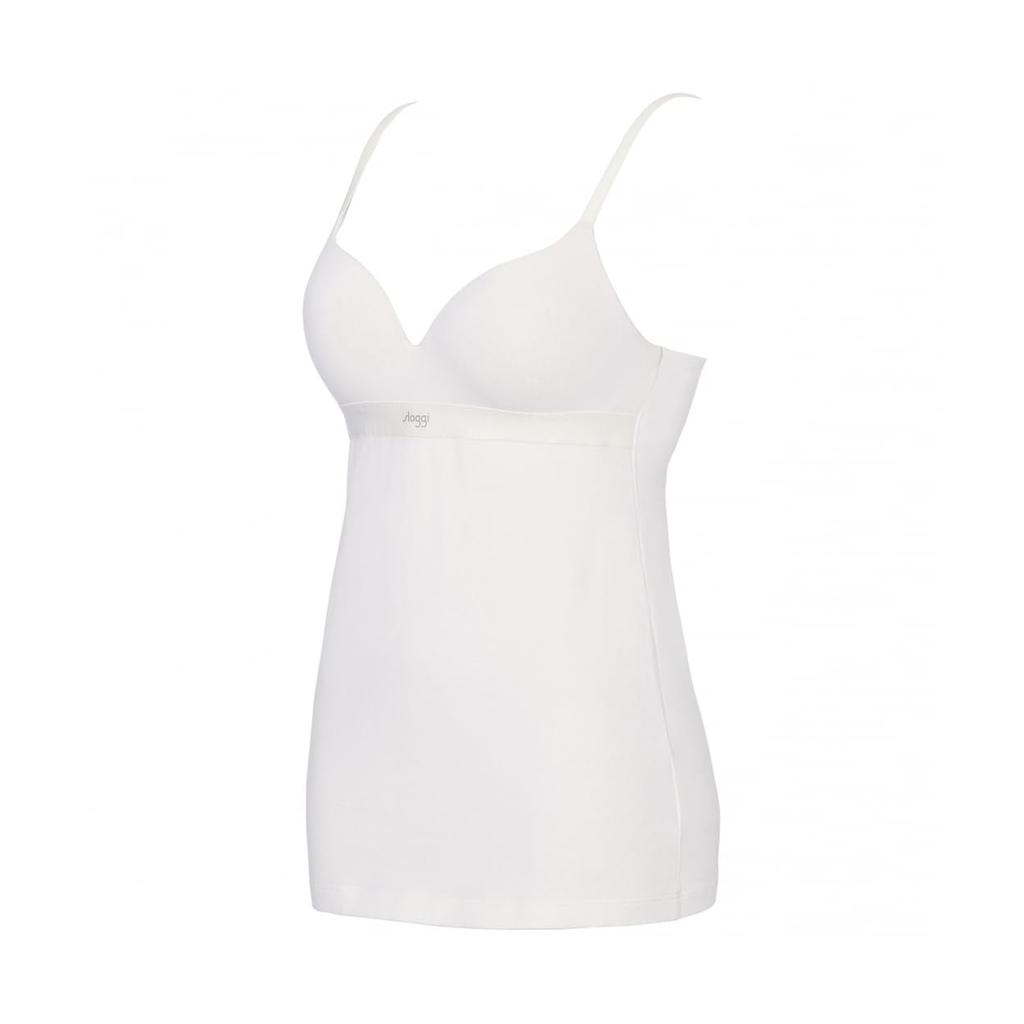 Майка Triumph Sloggi Go Cotton с чашками размера M, (черный)