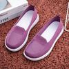 Women's Summer Flat Shoes 2024 New Style Mesh Breathability Casual Versatile Comfortable Anti-Slip Wear-resisting Platform Shoes