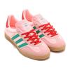 JI2713 Originals Gazelle Indoor Зеленый Свет Розовый Каучук (Женский)