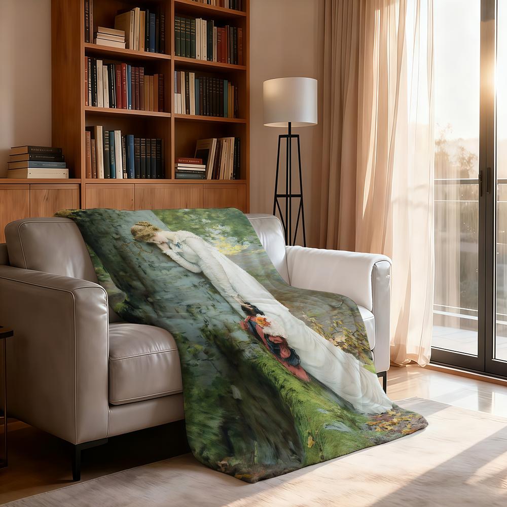 Painter M Marcus S StonE E Blanket Soft Throw Blanket for Home Bedroom Bed Sofa Picnic Travel Office Rest Cover Blanket Gift