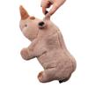 Rhino Plush Toy Stuffed Animal Doll For Kids Gift Cartoon Bedroom Decoration