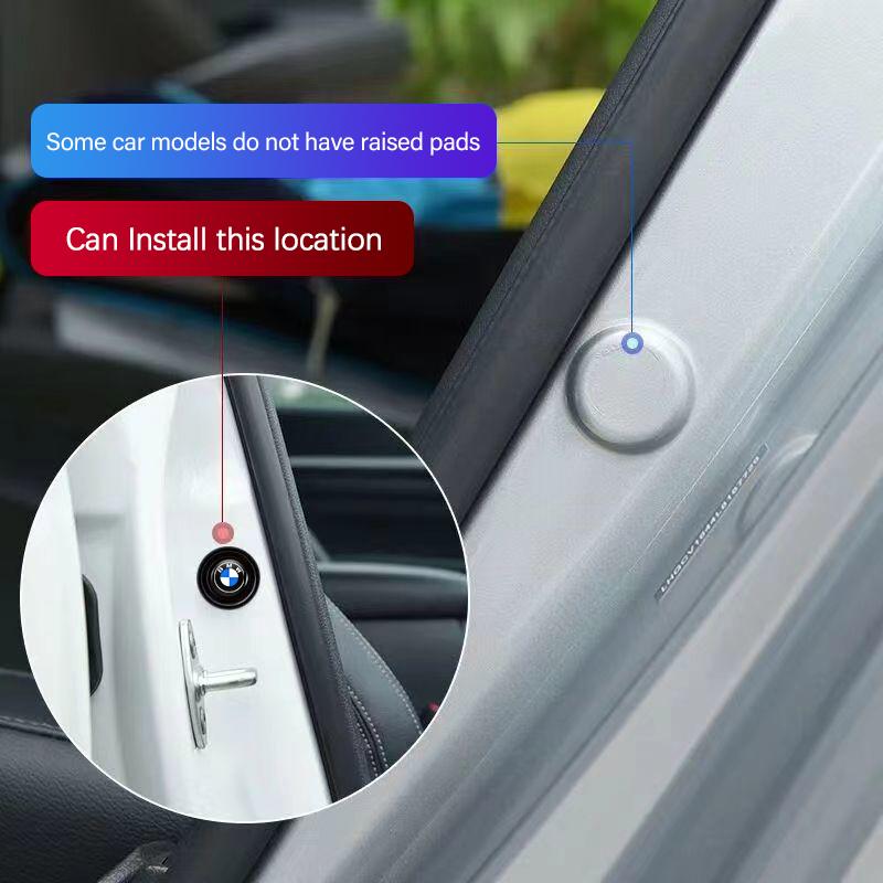 Car Door Shock Absorber Gasket Car Protection Pad For BMW E46 E90 E60 F30 F10 E39 E36 F20 G20 G30 E92 E87 E91 X5 E70 F11 E30 F31 QX8