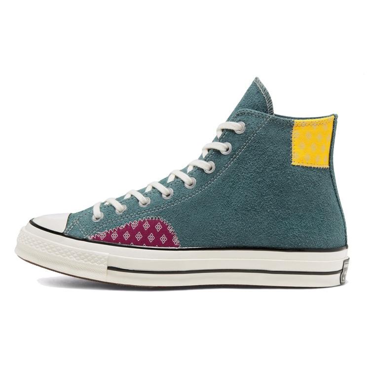 Converse Chuck 70 High 'Faded Spruce' (Unisex) Faded Spruce / Amarillo Canvas Shoes 166853C