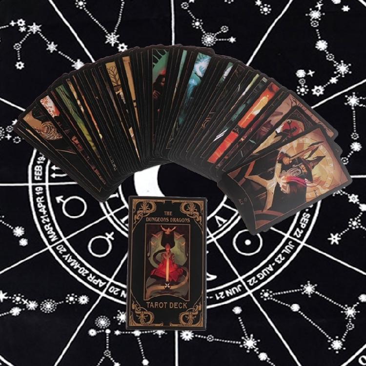 Divination Fate Game Playing Tarot Family Entertainment Party Oracles Game Cards
